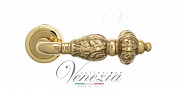 Дверная ручка Venezia "LUCRECIA" D1 полированная латунь