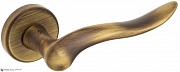 Дверная ручка на круглом основании COLOMBO Peter ID11RSB-OA матовая бронза