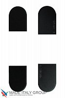 Колпачки для петель К7000, COVER NR, (4 шт.) цвет Черный