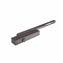 Доводчик DOORLOCK DL300S BC EN3-5 со скользящей тягой серебристый, регулируемая функция тормоза открывания, регулируемое усилие закрывания