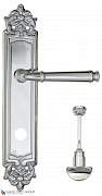 Дверная ручка на планке Fratelli Cattini "FARFALLA" WC-2 PL96-CR полированный хром