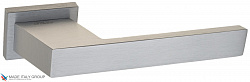 Дверная ручка на прямоугольном основании Fratelli Cattini "VELO" 6-CS матовый хром