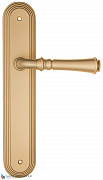 Дверная ручка на планке Fratelli Cattini "GRACIA" PL288-BS матовая латунь