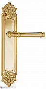 Дверная ручка на планке Fratelli Cattini "FARFALLA" PL96-OLV полированная латунь