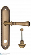 Дверная ручка на планке Fratelli Cattini "GRACIA" WC-2 PL248-BY матовая бронза
