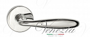 Дверная ручка на круглом основании Fratelli Cattini "DROP" 7-CR полированный хром