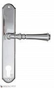 Дверная ручка на планке Fratelli Cattini "GRACIA" CYL PL02-CR полированный хром