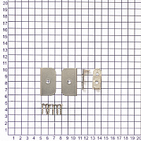 Комплект крепления для автоматического порога ATHMER Isolporte standard single