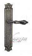Дверная ручка Venezia "MONTE CRISTO" на планке PL97 античное серебро