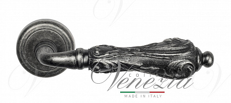 Дверная ручка Venezia "MONTE CRISTO" D1 античное серебро