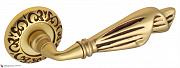 Дверная ручка Venezia "OPERA" D4 французское золото + коричневый