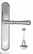 Дверная ручка на планке Fratelli Cattini "GRACIA" WC-2 PL02-CR полированный хром