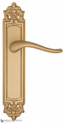 Дверная ручка на планке Fratelli Cattini "LAVERA" PL96-BS матовая латунь