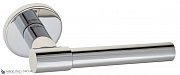 Дверная ручка на круглом основании Fratelli Cattini "UNA" 7FS-CR полированный хром