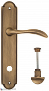 Дверная ручка на планке Fratelli Cattini "LUCCIA" WC-2 PL257-BY матовая бронза