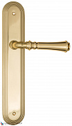 Дверная ручка на планке Fratelli Cattini "GRACIA" PL288-OLV полированная латунь