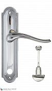 Дверная ручка на планке Fratelli Cattini "LAVERA" WC-2 PL248-CR полированный хром