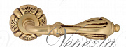 Дверная ручка Venezia "ANAFESTO" D5 французское золото + коричневый