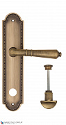 Дверная ручка на планке Fratelli Cattini "TOSCANA" WC-2 PL248-BY матовая бронза