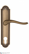Дверная ручка на планке Fratelli Cattini "LAVERA" CYL PL248-BY матовая бронза