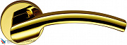 Дверная ручка на круглом основании COLOMBO Olly LC61RSB-OL полированная латунь
