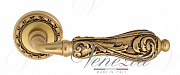 Дверная ручка Venezia "MONTE CRISTO" D2 французское золото + коричневый