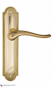 Дверная ручка на планке Fratelli Cattini "LAVERA" PL248-OLV полированная латунь
