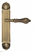 Дверная ручка Venezia "MONTE CRISTO" на планке PL87 матовая бронза
