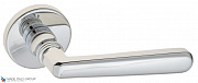Дверная ручка на круглом основании Fratelli Cattini "VIVIANA" DIY 7.1-CR полированный хром