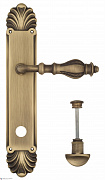 Дверная ручка Venezia "GIFESTION" WC-2 на планке PL87 матовая бронза