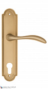 Дверная ручка на планке Fratelli Cattini "LUCCIA" CYL PL248-BS матовая латунь