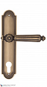 Дверная ручка на планке Fratelli Cattini "TORCELLO" CYL PL248-BY матовая бронза