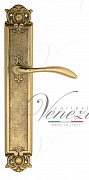 Дверная ручка Venezia "ALESSANDRA" на планке PL97 полированная латунь