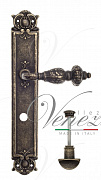 Дверная ручка Venezia "LUCRECIA" WC-2 на планке PL97 античная бронза