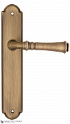 Дверная ручка на планке Fratelli Cattini "GRACIA" PL257-BY матовая бронза