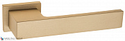 Дверная ручка на прямоугольном основании Fratelli Cattini "COSMO A" 6-KD золото крайола