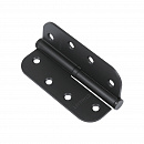 СТАНДАРТ 100х70х2,5 1BB-L (R14) BL матовый черный левая Петля дверная 1 шт (100,20)
