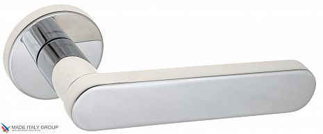 Дверная ручка на круглом основании Fratelli Cattini "PIPPA" DIY 7.1-CR полированный хром