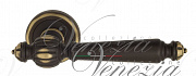 Дверная ручка Venezia "PELLESTRINA" D1 темная бронза