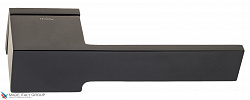 Дверная ручка на прямоугольном основании Fratelli Cattini "OZO" 6-NM матовый черный