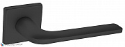 Дверная ручка на квадратном основании Fratelli Cattini "LINEA" DIY 8.1-NM матовый черный