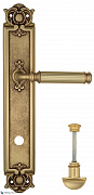 Дверная ручка Venezia "MOSCA" WC-2 на планке PL97 французское золото