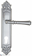 Дверная ручка на планке Fratelli Cattini "GRACIA" CYL PL96-CR полированный хром