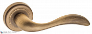 Дверная ручка на круглом основании Fratelli Cattini "LUCCIA" D1-BY матовая бронза