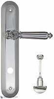 Дверная ручка на планке Fratelli Cattini "TORCELLO" WC-2 PL288-CR полированный хром