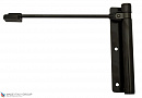 114ZN170D Доводчик дверной пружинный до 60кг ALDEGHI ГЕРКУЛЕС (170x39мм) черный