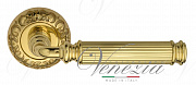 Дверная ручка Venezia "MOSCA" D4 полированная латунь