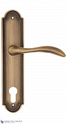 Дверная ручка на планке Fratelli Cattini "LUCCIA" CYL PL248-BY матовая бронза