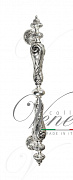 Ручка скоба Venezia "MARGHERITA" 625мм (465мм) натуральное серебро + черный