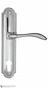 Дверная ручка на планке Fratelli Cattini "LUCCIA" CYL PL248-CR полированный хром
